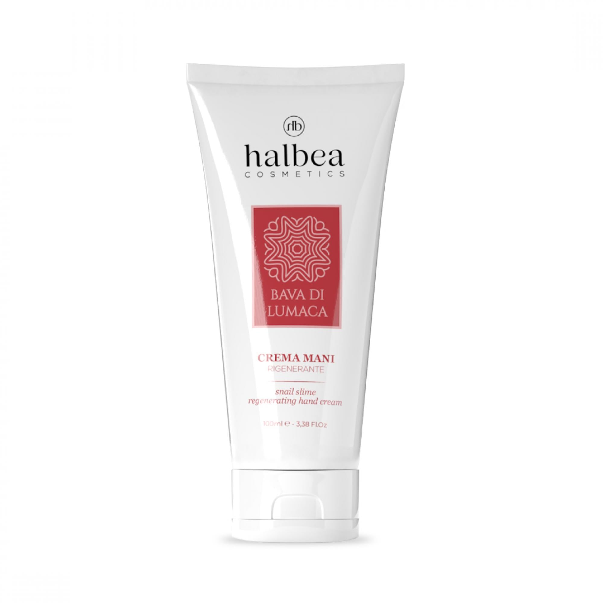 Crème Mains Régénérante à la Bave d’Escargot | Halbea 100 ml