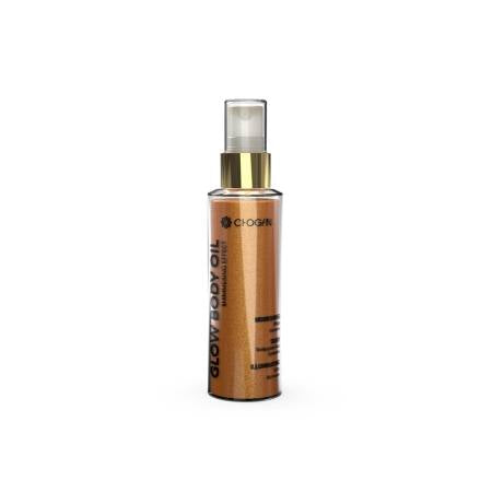 GLOW BODY OIL - huile nourrissante, soyeuse , illuminatrice et pailletée - 100 ml - U20