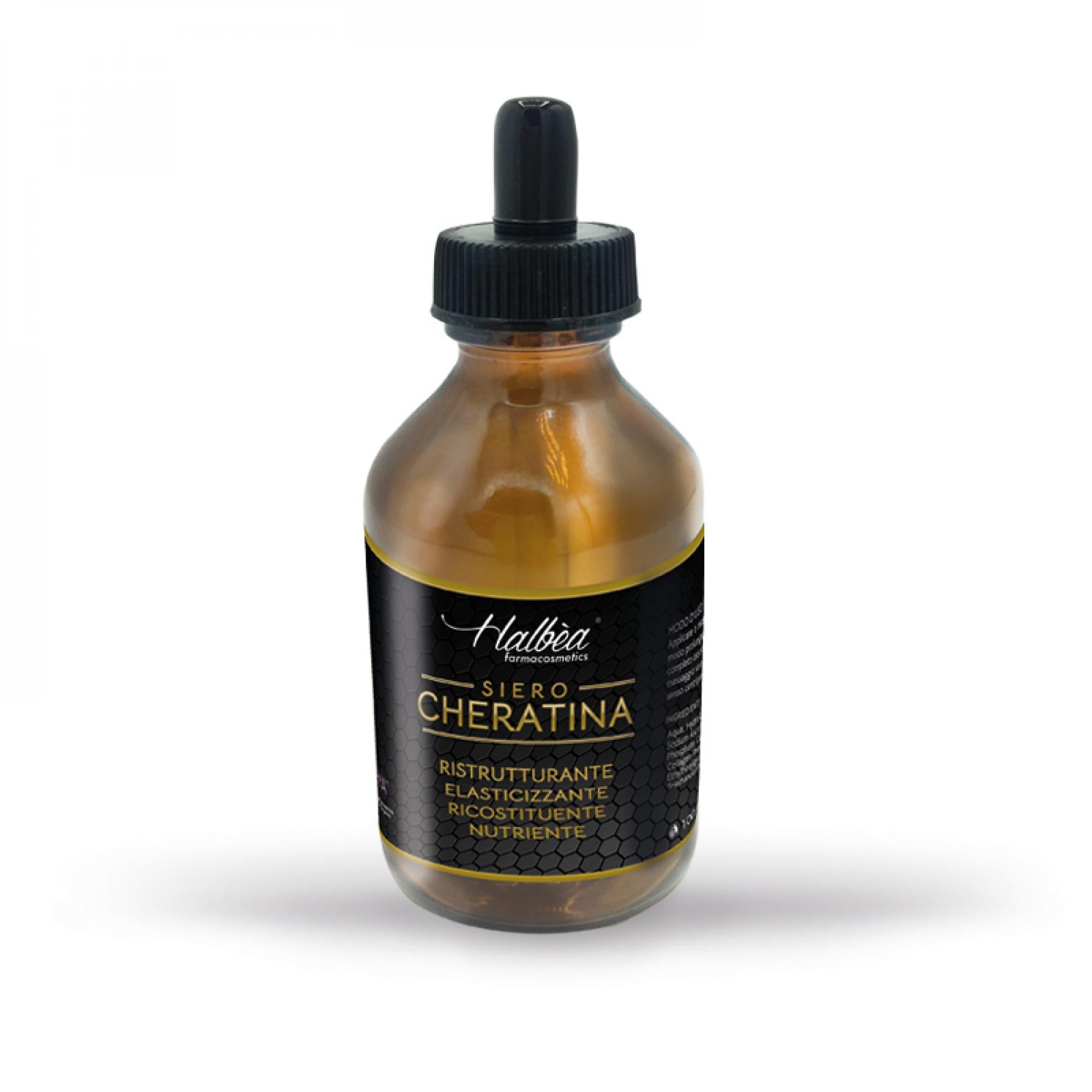 Sérum Kératine Hydrolysée – Restructurant & Volumisant | Halbea 100 ml