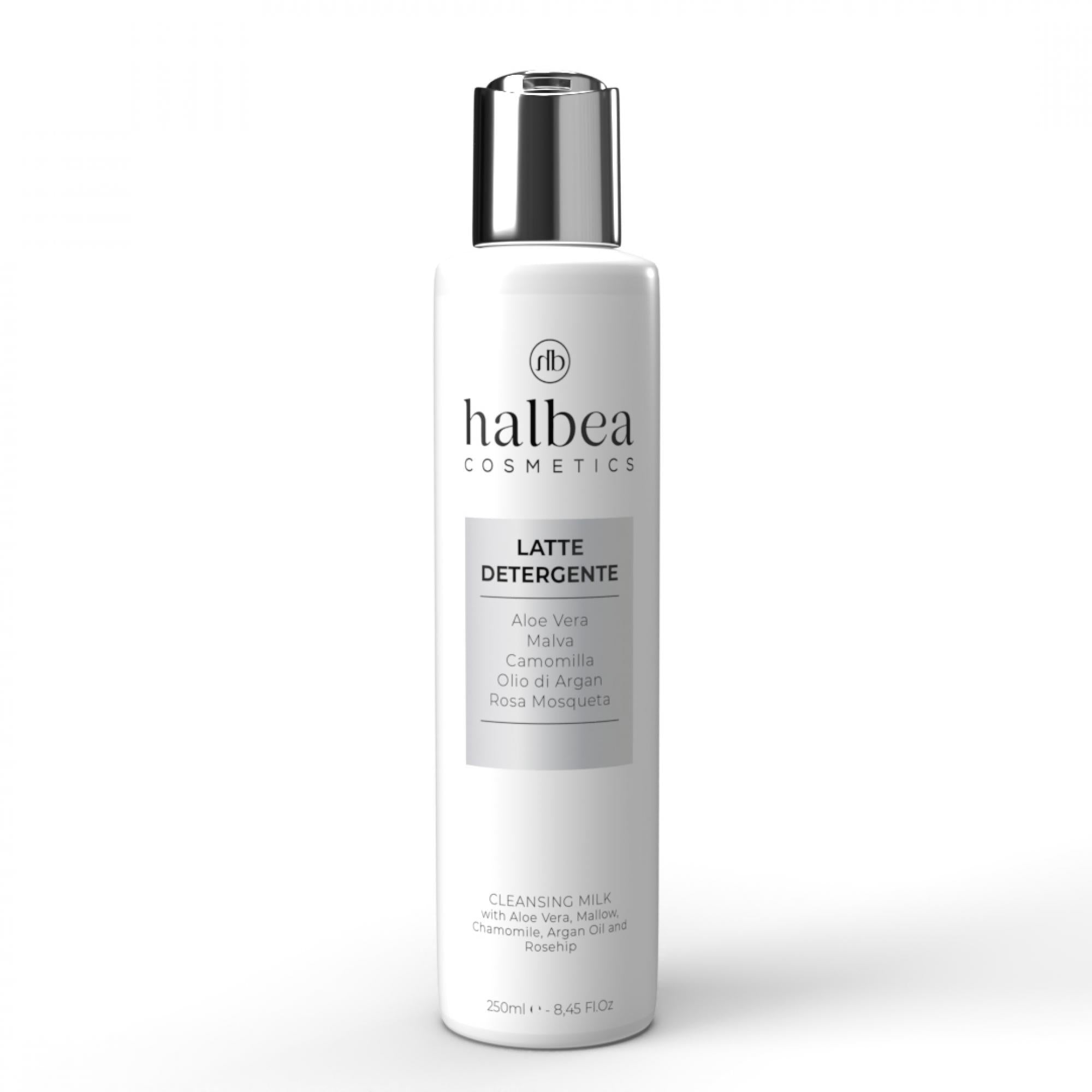 Lait Démaquillant aux 5 Actifs Bio | Halbea 250ml