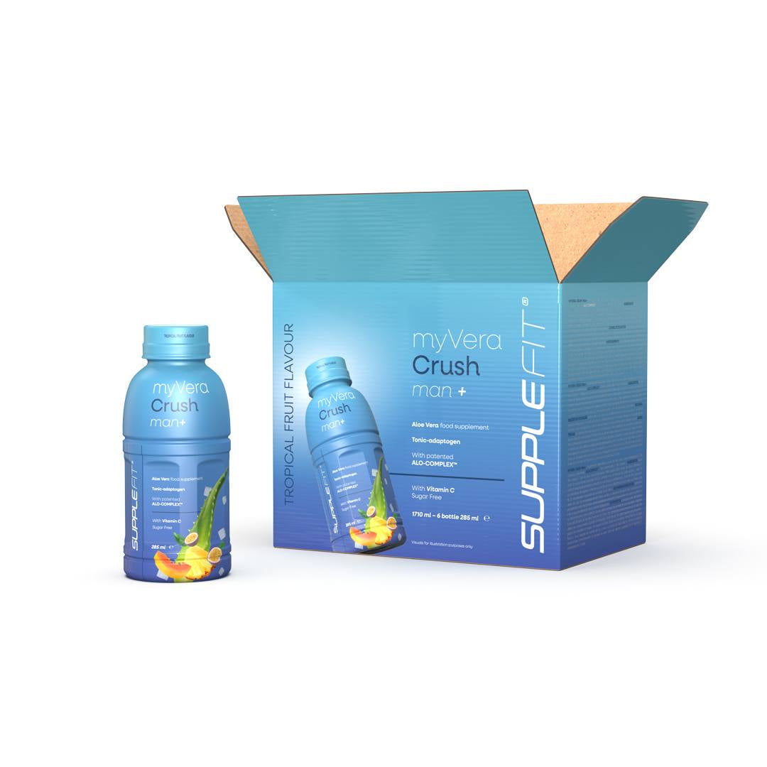 MYVERA CRUSH Man+ – Complément Alimentaire pour Homme – 285 ml