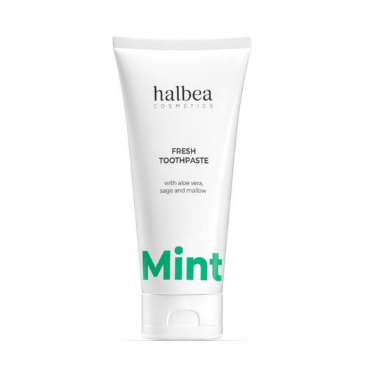 Dentifrice Menthe Fraîche Aloe Vera, Sauge & Mauve | Halbea 100 ml