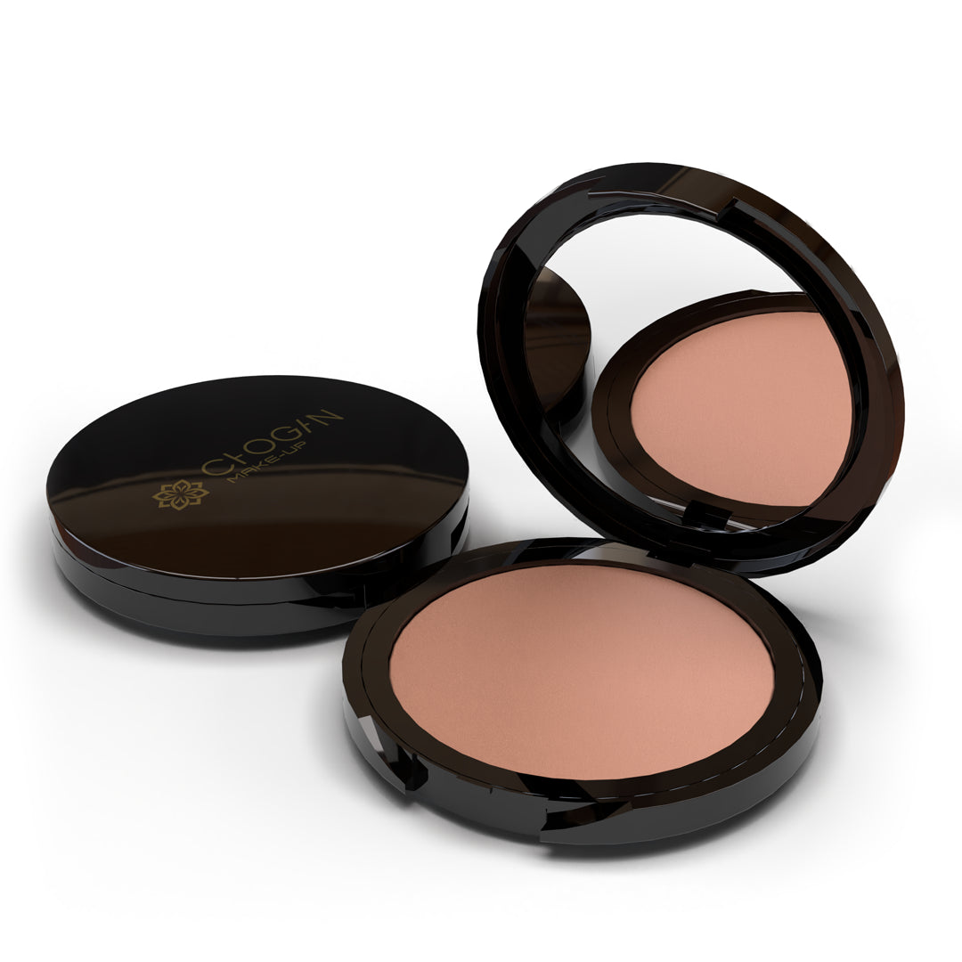 Poudre compacte illuminatrice 'Warm Shade' - Shiny Bronze - MKILL06