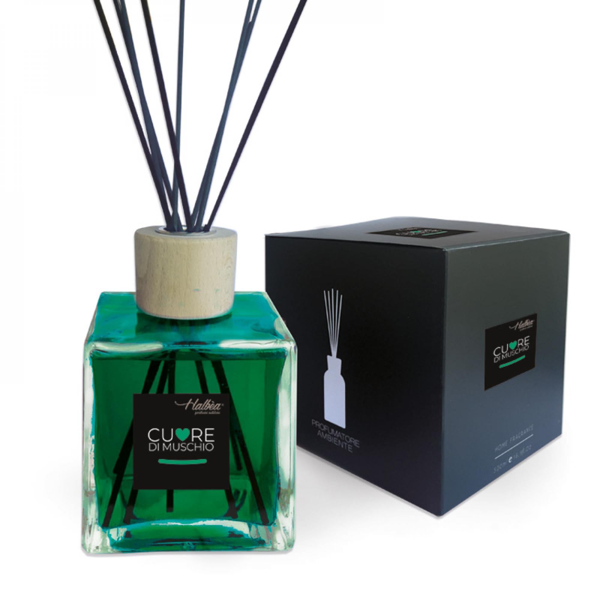 Cœur de Musc – Parfum d'ambiance Bâtonnets | Halbea 500 ml