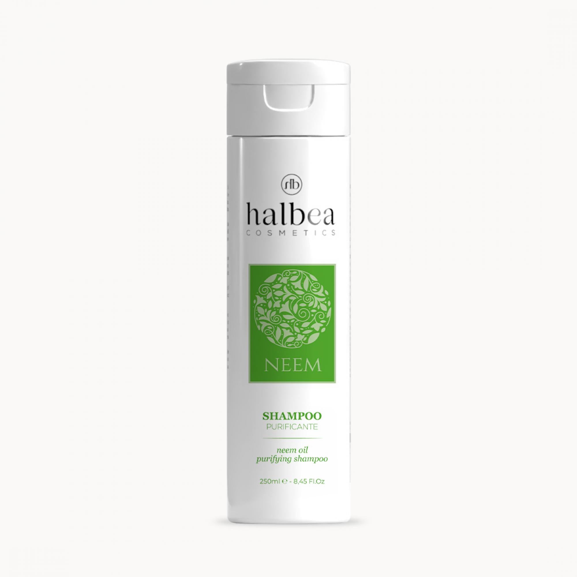 Shampooing Purifiant Anti-Pelliculaire au Neem | Halbea 250ml