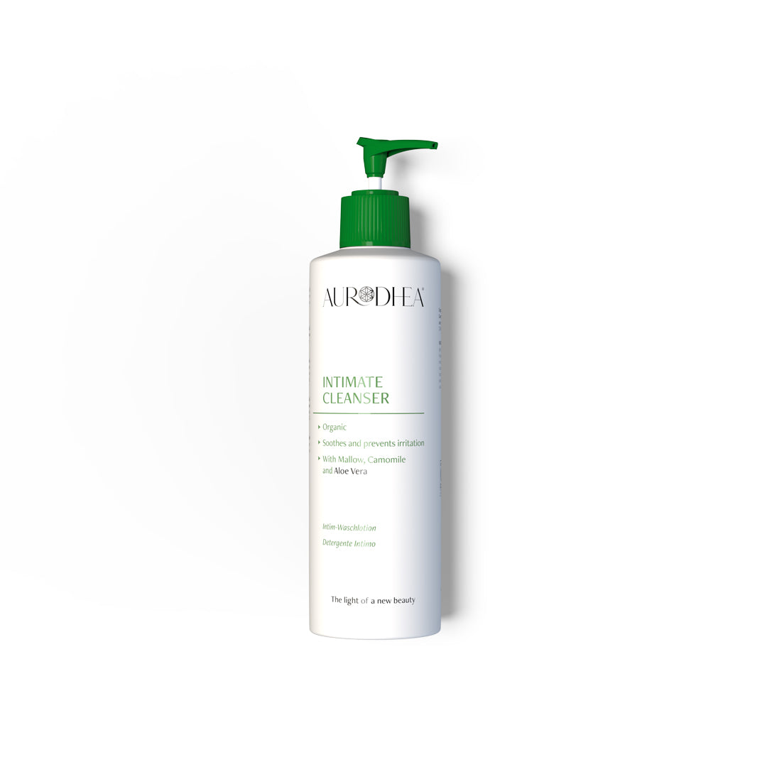 Nettoyant Intime Bio à l'Aloé Vera, Mauve & Camomille | Aurodhea 260 ml
