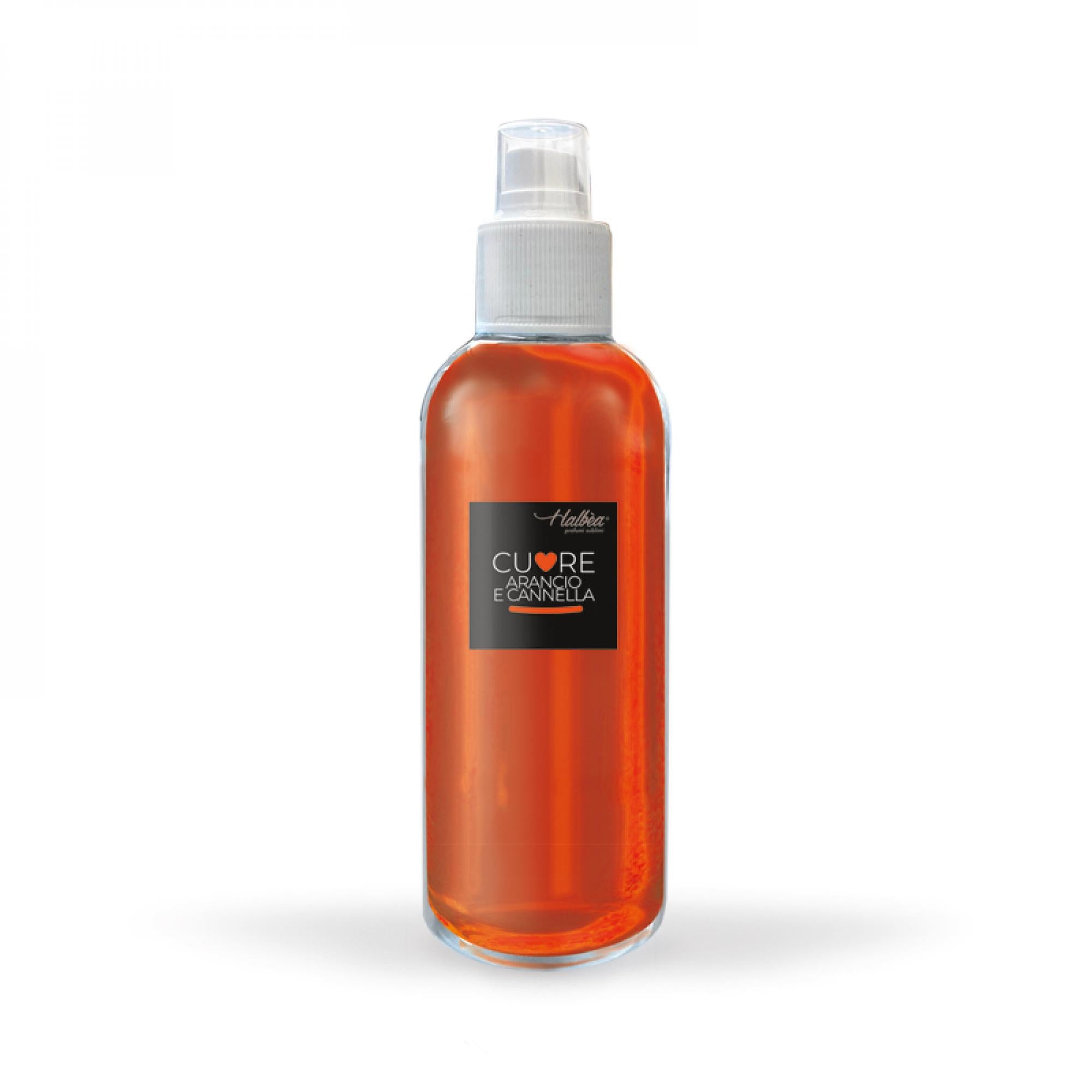 Parfumeur d'ambiance et voiture Cœur d'Orange et Cannelle spray | Halbea 100 ml