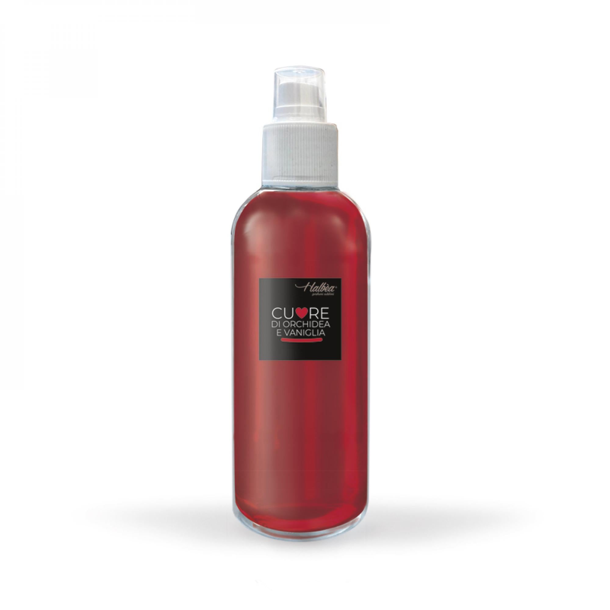 Parfumeur d'ambiance et voiture Cœur d'Orchidée et Vanille Spray | Halbea 100 ml