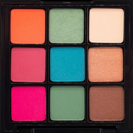 Palette d'Ombres à Paupières 9 Couleurs – Summer Breeze – MKPL04