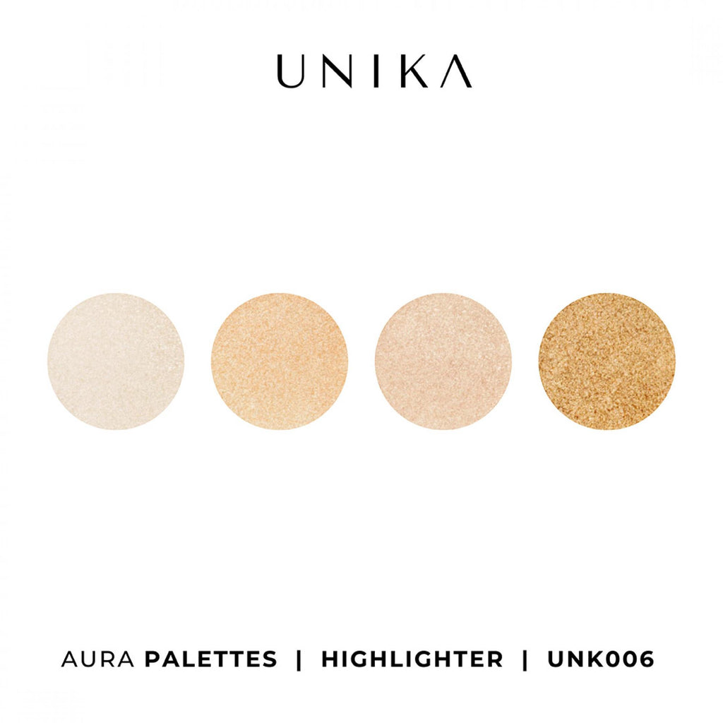 Palette Fards à Paupières Illuminante 4 Couleurs | Unika