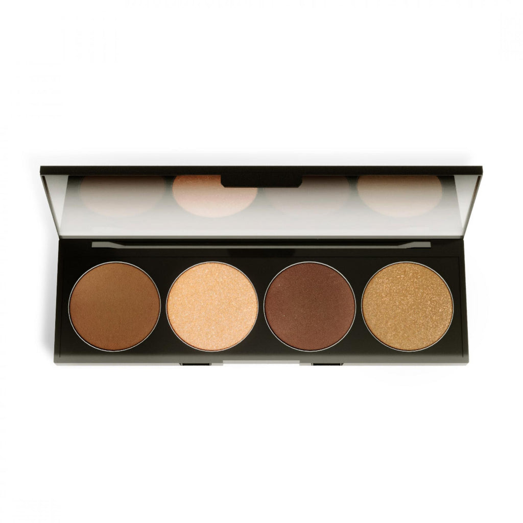 Palette Ombres à Paupières Bronze 4 Couleurs | Unika