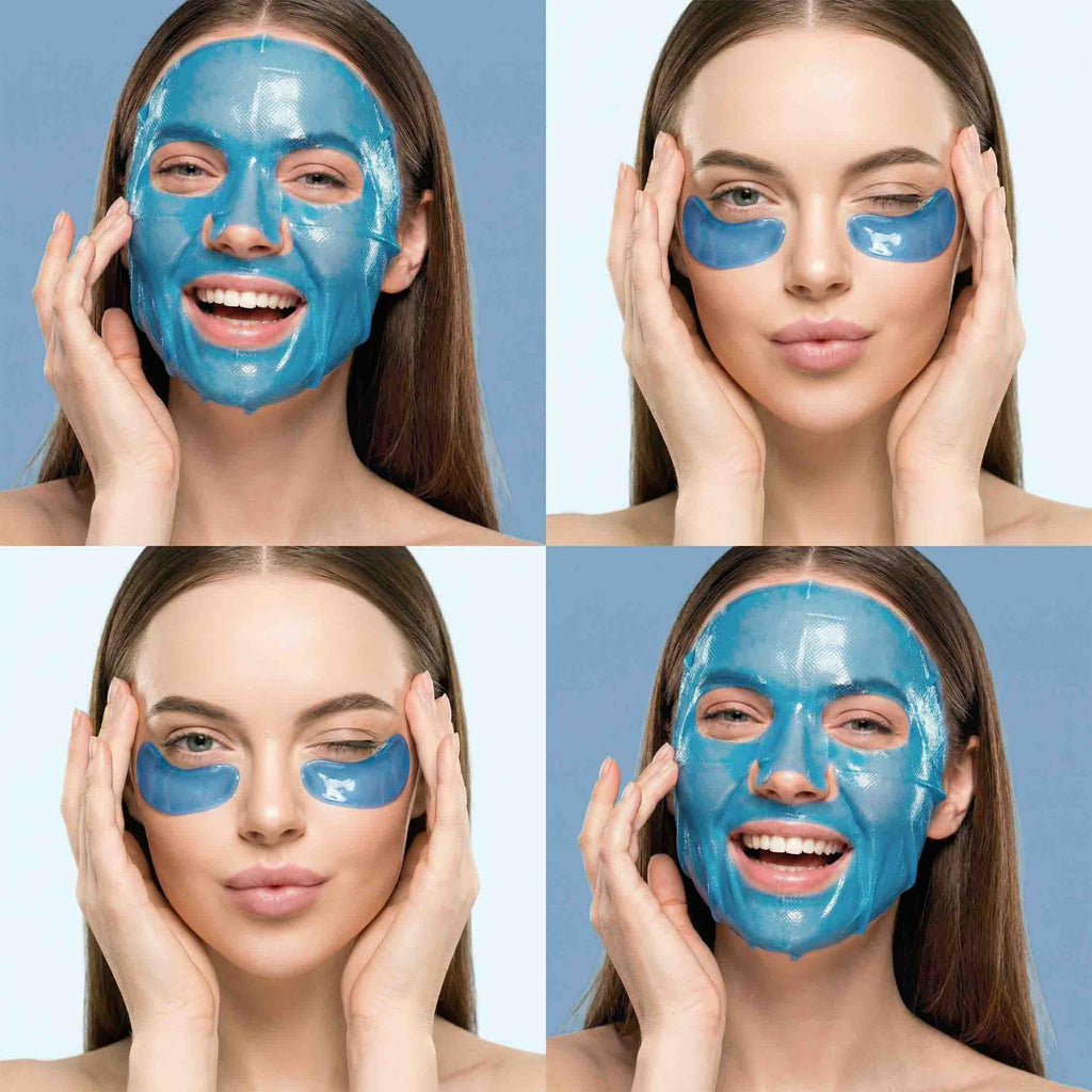 LightSkin Treatment – Masque & Patchs Yeux Anti-Âge | Halbea