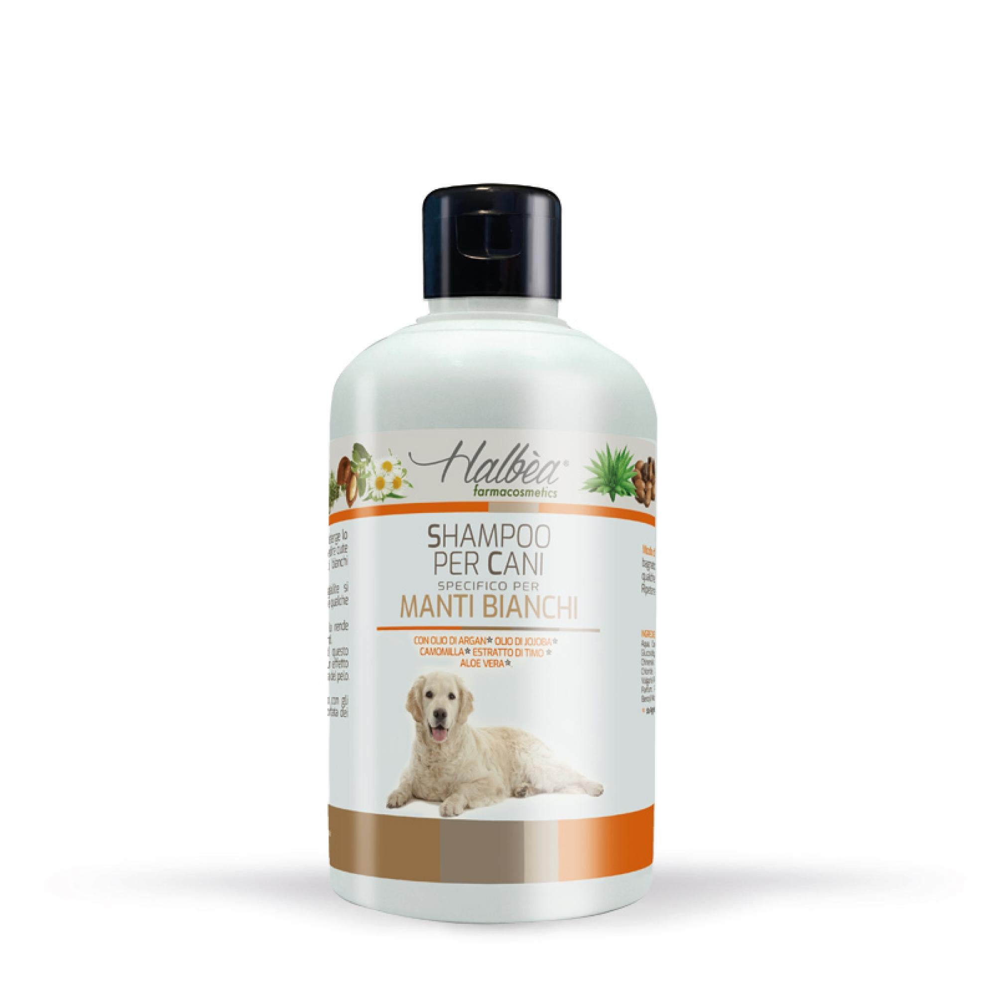 Shampoing Blanchissant Pelage Blanc à la Camomille & Argan 500 ml