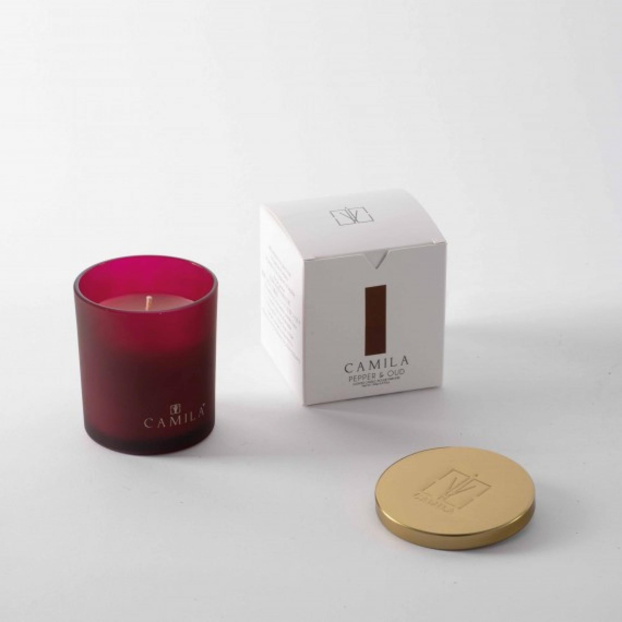 Bougie Poivre & Bois | Camila 140 g