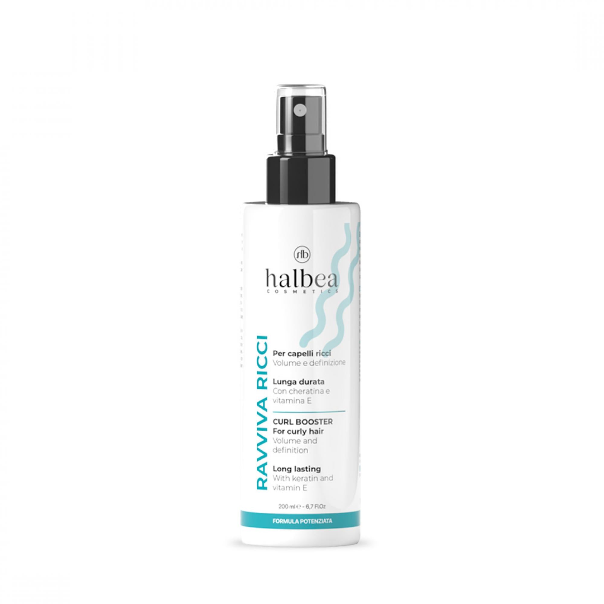 Sérum Ravive Boucles à la Kératine & Vitamine E | Halbea 200ml