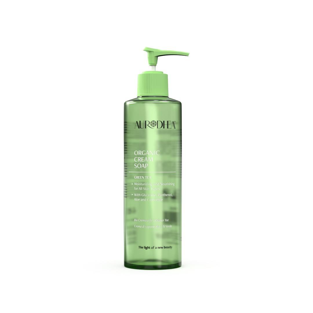 Crème de Savon au Thé Vert | Aurodhea 260 ml