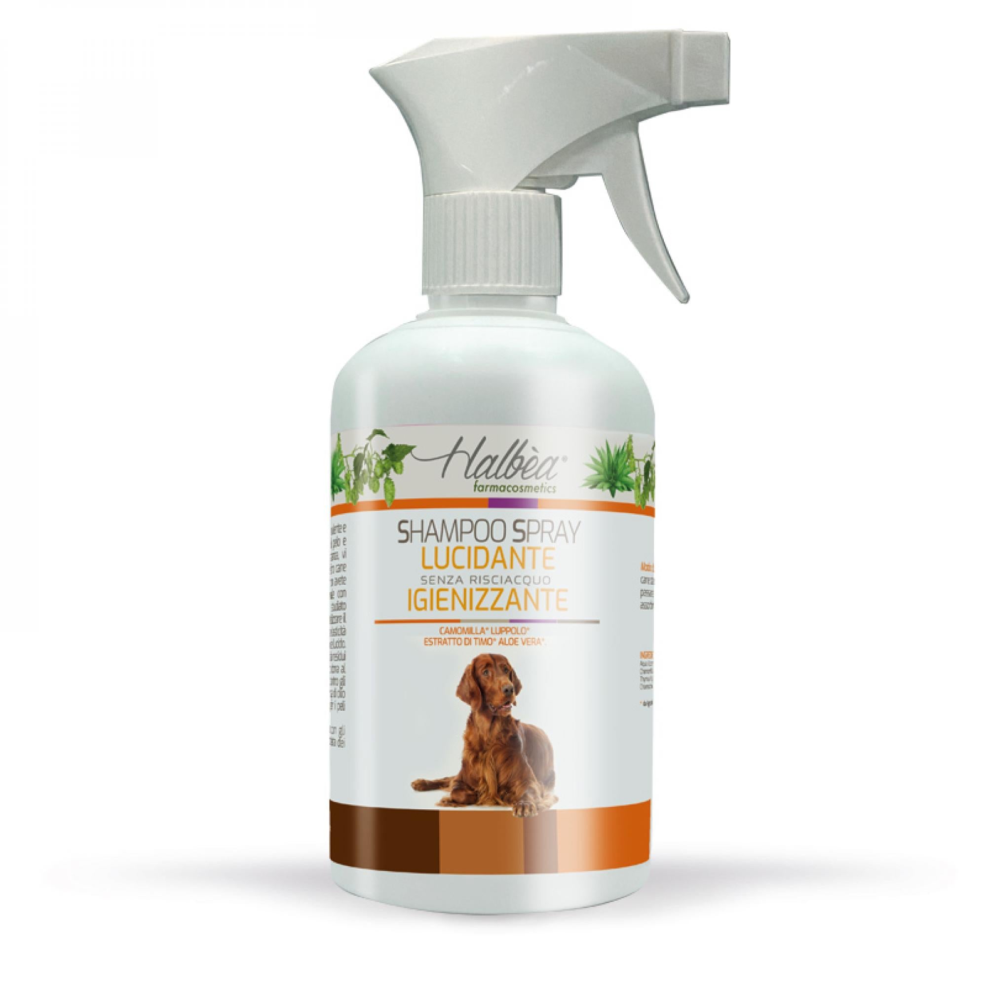 Shampoing Spray Polissant & Assainissant Sans Rinçage 500 ml
