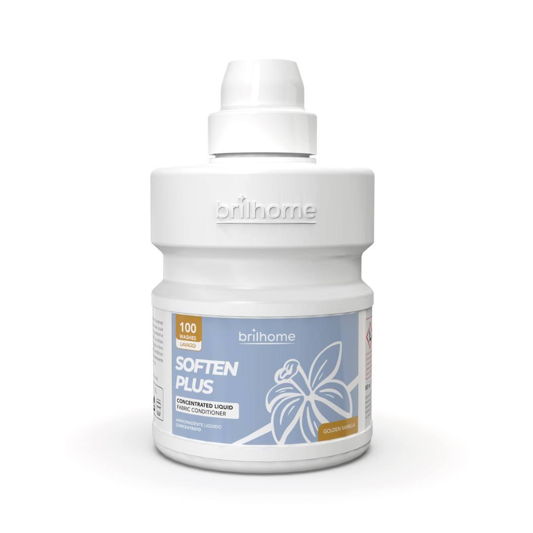 Soften Plus ‘Cœur de Vanille et Fleurs d’Or’ – Adoucissant Concentré VEGAN – BH0016
