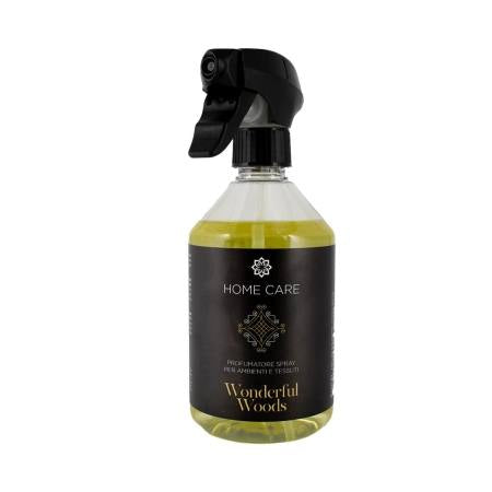 Diffuseur de parfum en spray Home Care (ambiance et tissus) - «Wonderful Woods » - 500 ml - PHC21