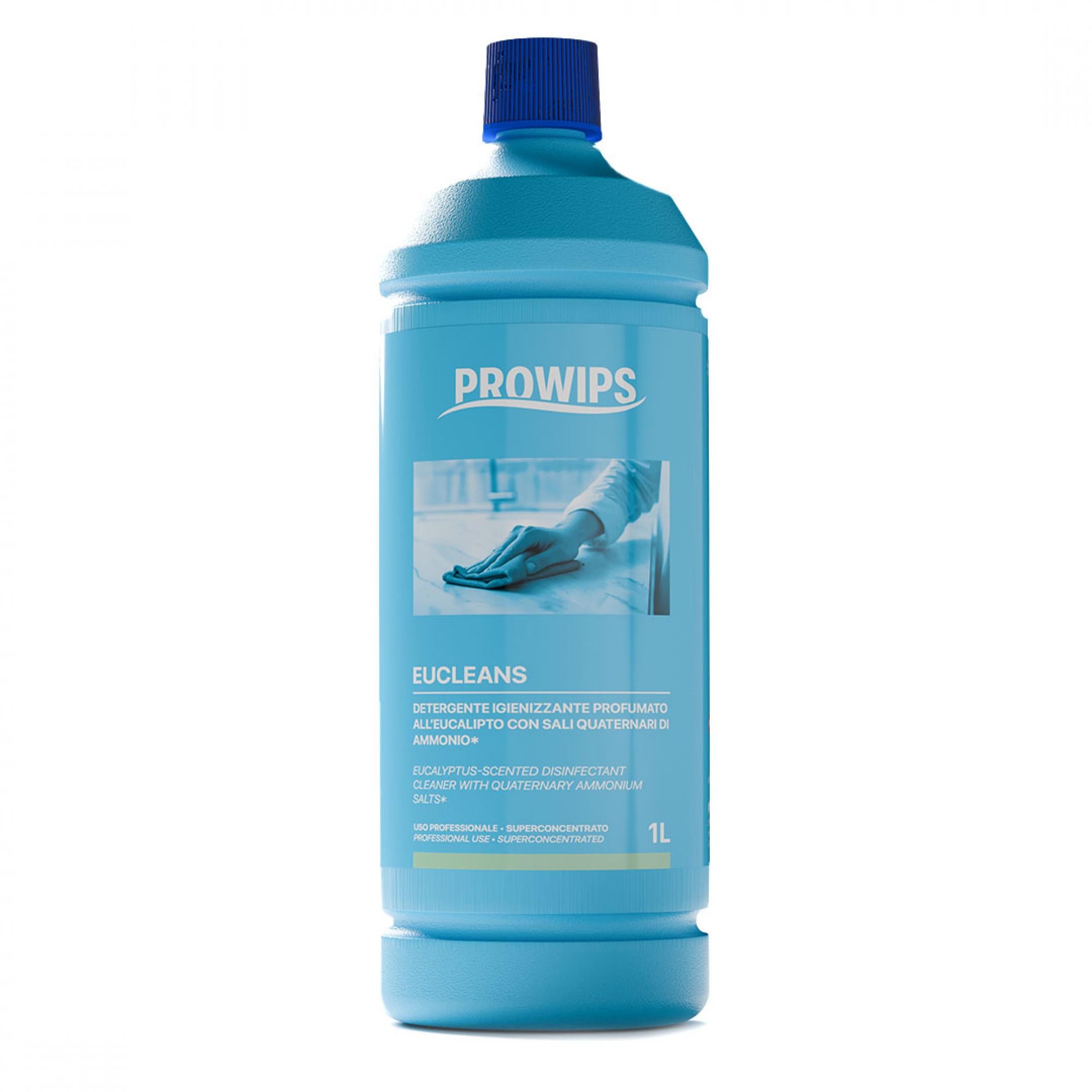 Eucleans – Désinfectant Multi-Surfaces à l’Eucalyptus | Prowips 1 L