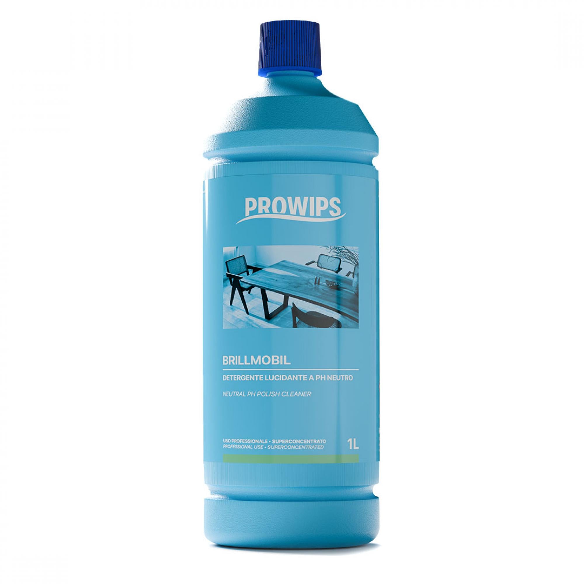 Brillmobil – Détergent Polissant pH Neutre Bois & Laqué | Prowips 1 L